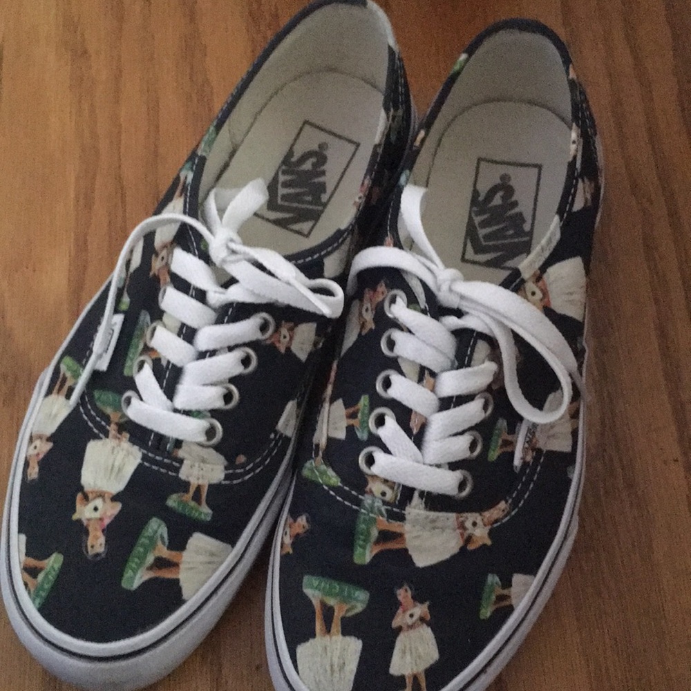Hula girl vans